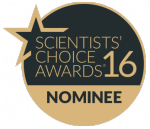 获2015年科学家选择奖提名